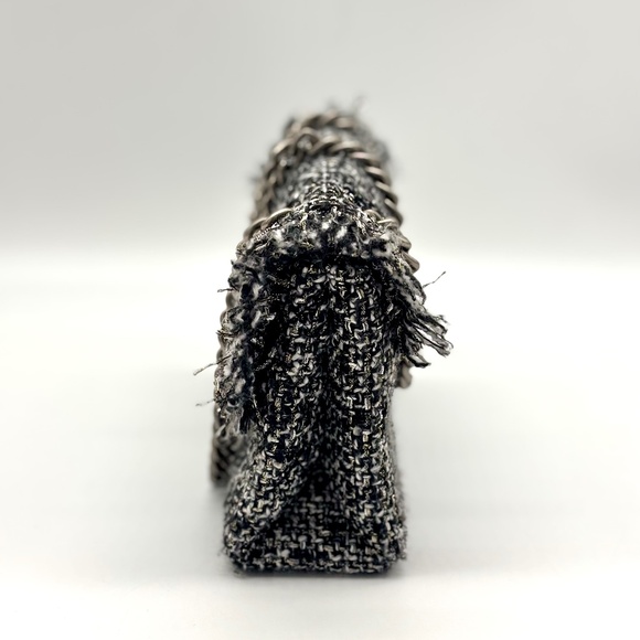 Kurt Geiger Tweed Mini Brixton Bag - Picture 4 of 5